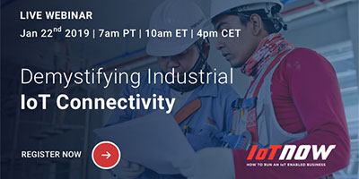 WEBINAR - Demystifying Industrial IoT Connectivity
