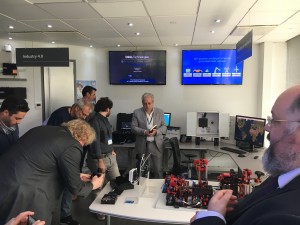 Visitors can get 'hands on' with the IoT solutions on offer