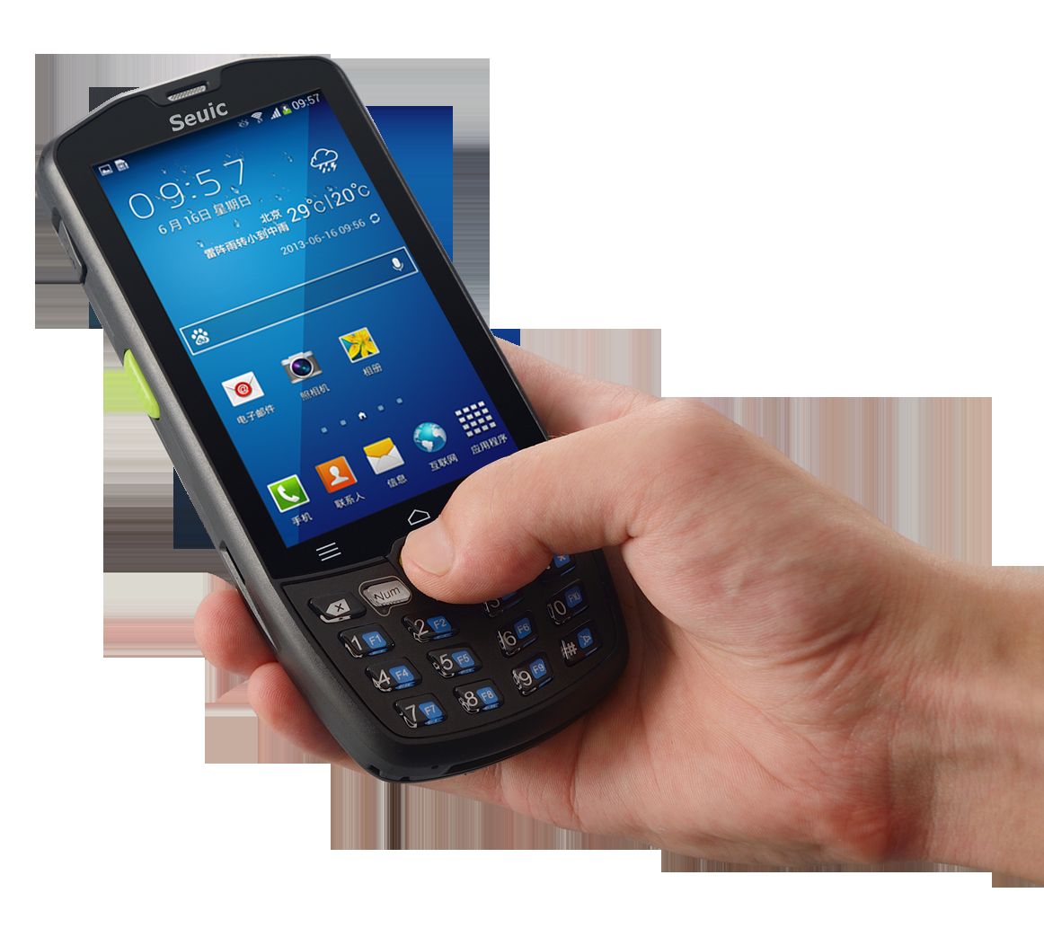 Handheld industrial pda terminal for data collecting of warehouse management
