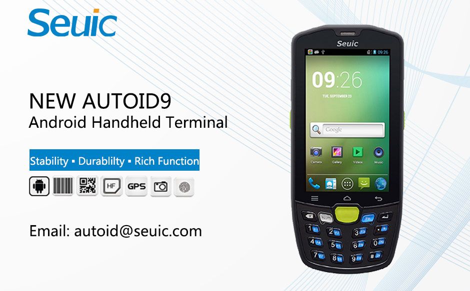 RFID Handheld Terminal for Warehouse Management-NEW AUTOID 9