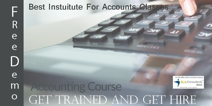 Attend Job Oriented Taxation and Accounting Training Course in Delhi at SLA Consultants India