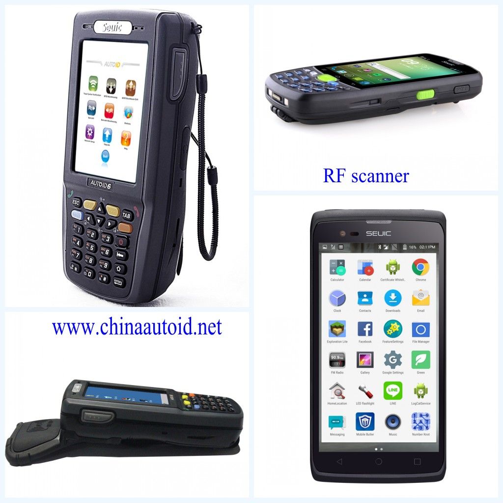 RFID handheld industrial PDA terminal for warehouse material management