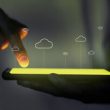Hologram projector screen with cloud system technology