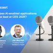 How does Al-enabled applications take the lead at CES 2025?