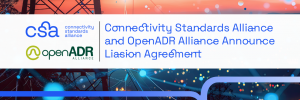 CSA and OpenADR press release