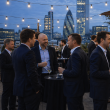 Business individuals at an event