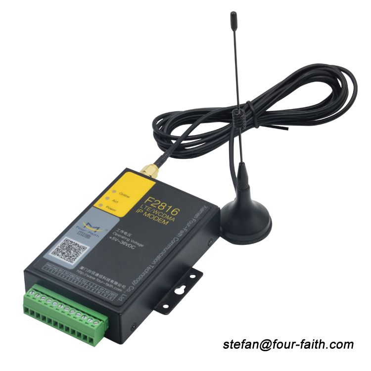 Wireless Serial Port RS232 RS485 Industrial 3G GSM GPRS Modem for M2M