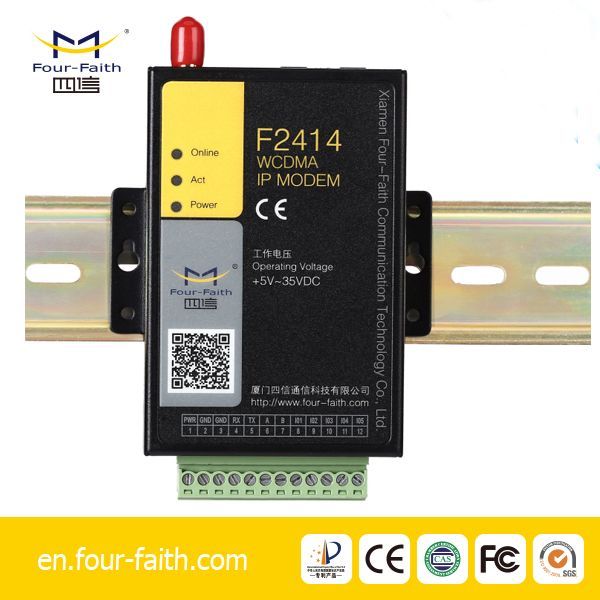F2414 3g ip modem RS232 port wireless modem with high sensitivity