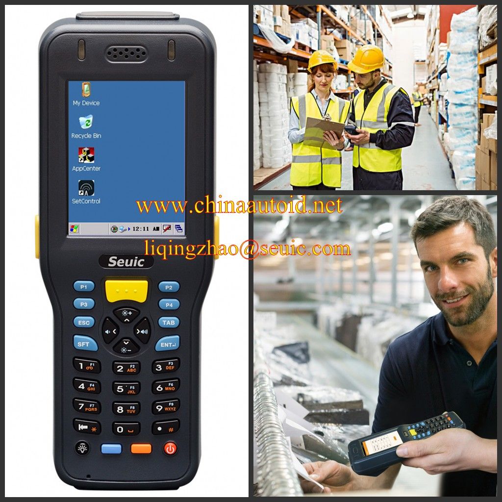 Handheld indsutrial pda barcode scanner terminal for manufacturing management