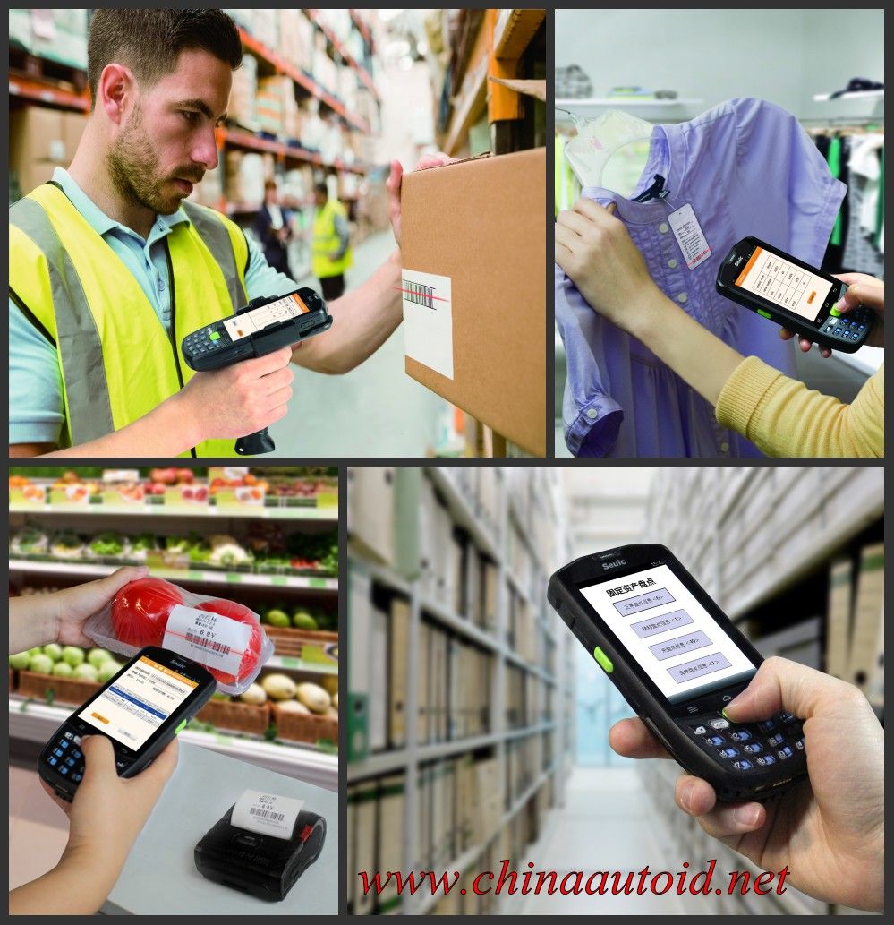 NEW AUTOID 9 handheld industrial barcode scanner pda terminal for retail, warehouse and logistics