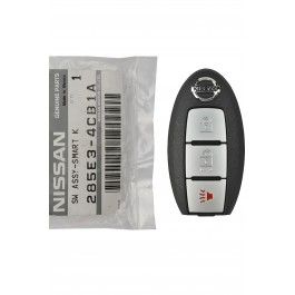 2014 - 2016 Nissan Rogue 3 Button Proximity Remote - Emergency key included