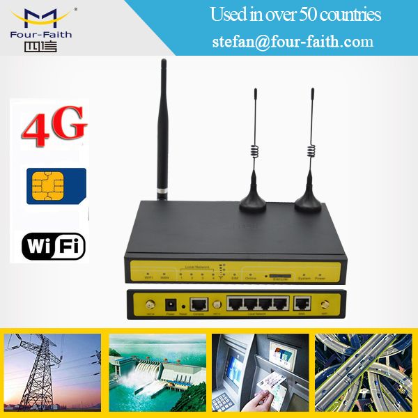 rugged design industria 4g lte cdma gsm router